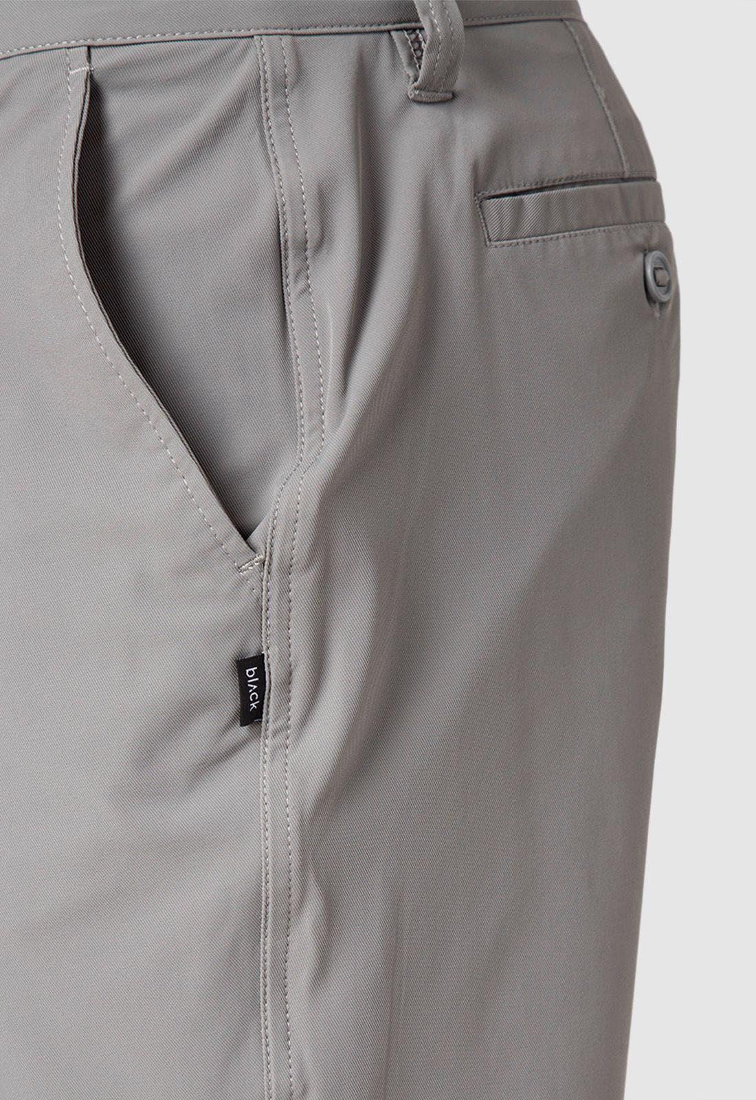 Walkshort Spandex Grey Black Bubba-3