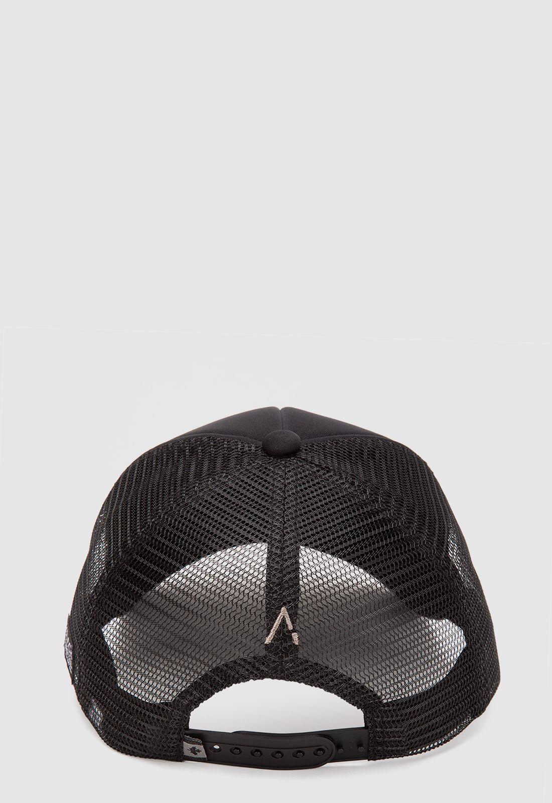 Jockey Trucker Savage Black Black Bubba-2