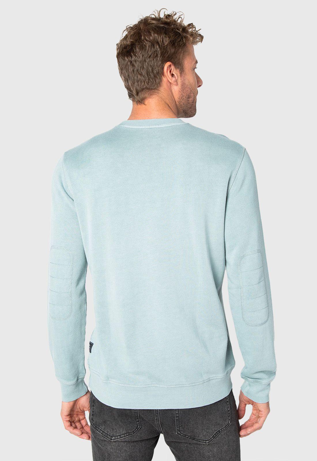 Classic Crewneck Light Green  Black Bubba-1