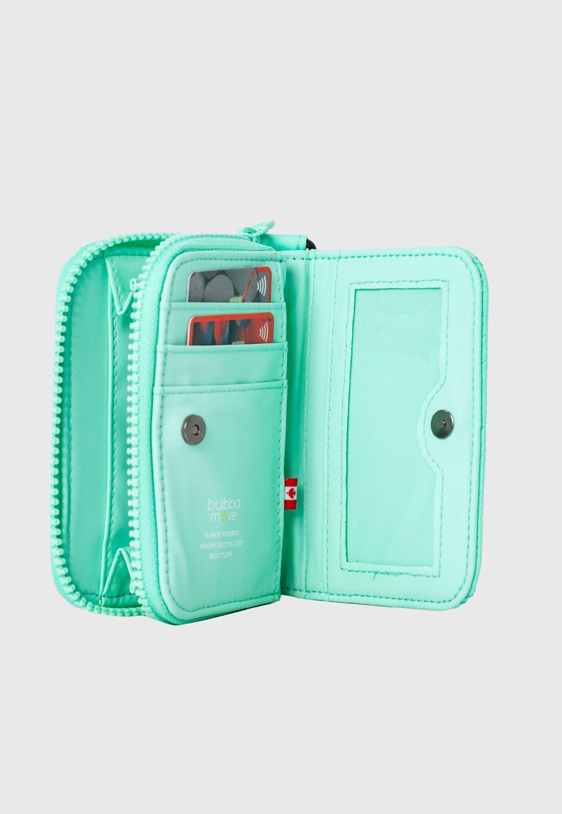 Billetera Matte Light Mint Mini Rpet 2.0 Bubba Essentials-3