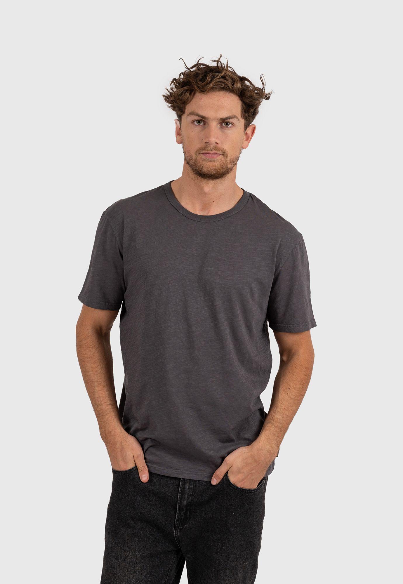 Essential Tee Organic Cotton India Ink Black Bubba-0