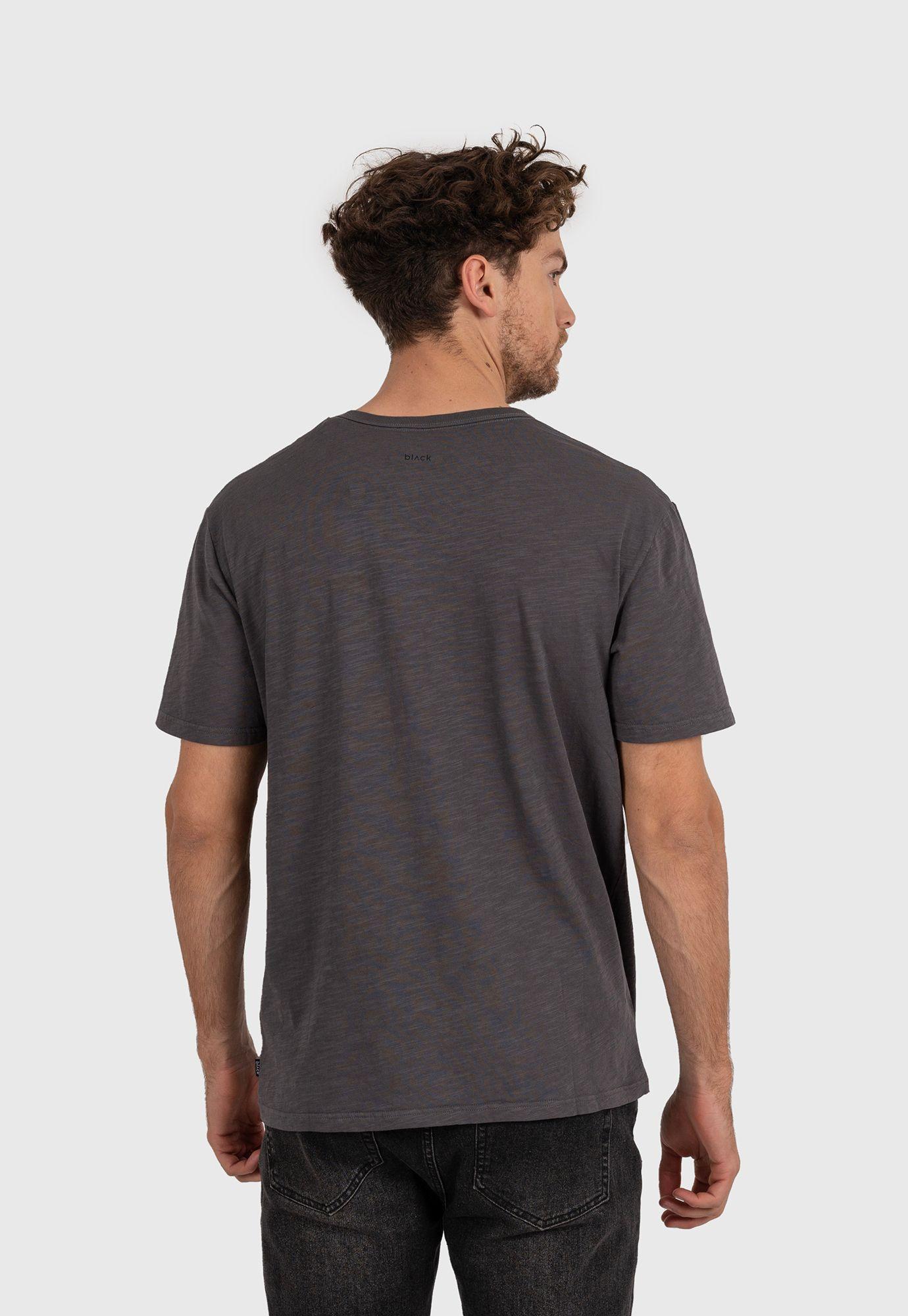 Essential Tee Organic Cotton India Ink Black Bubba-2