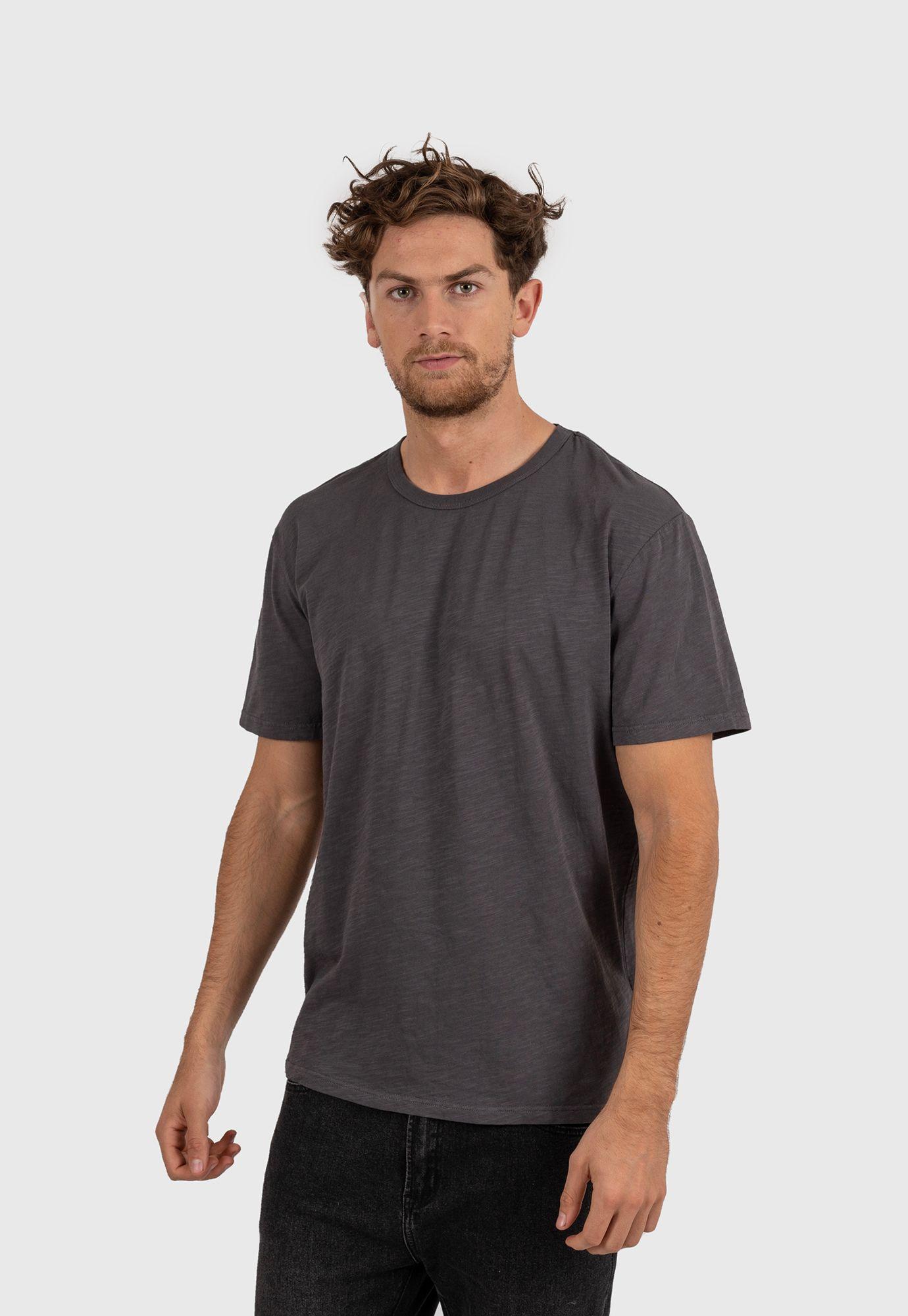 Essential Tee Organic Cotton India Ink Black Bubba-3