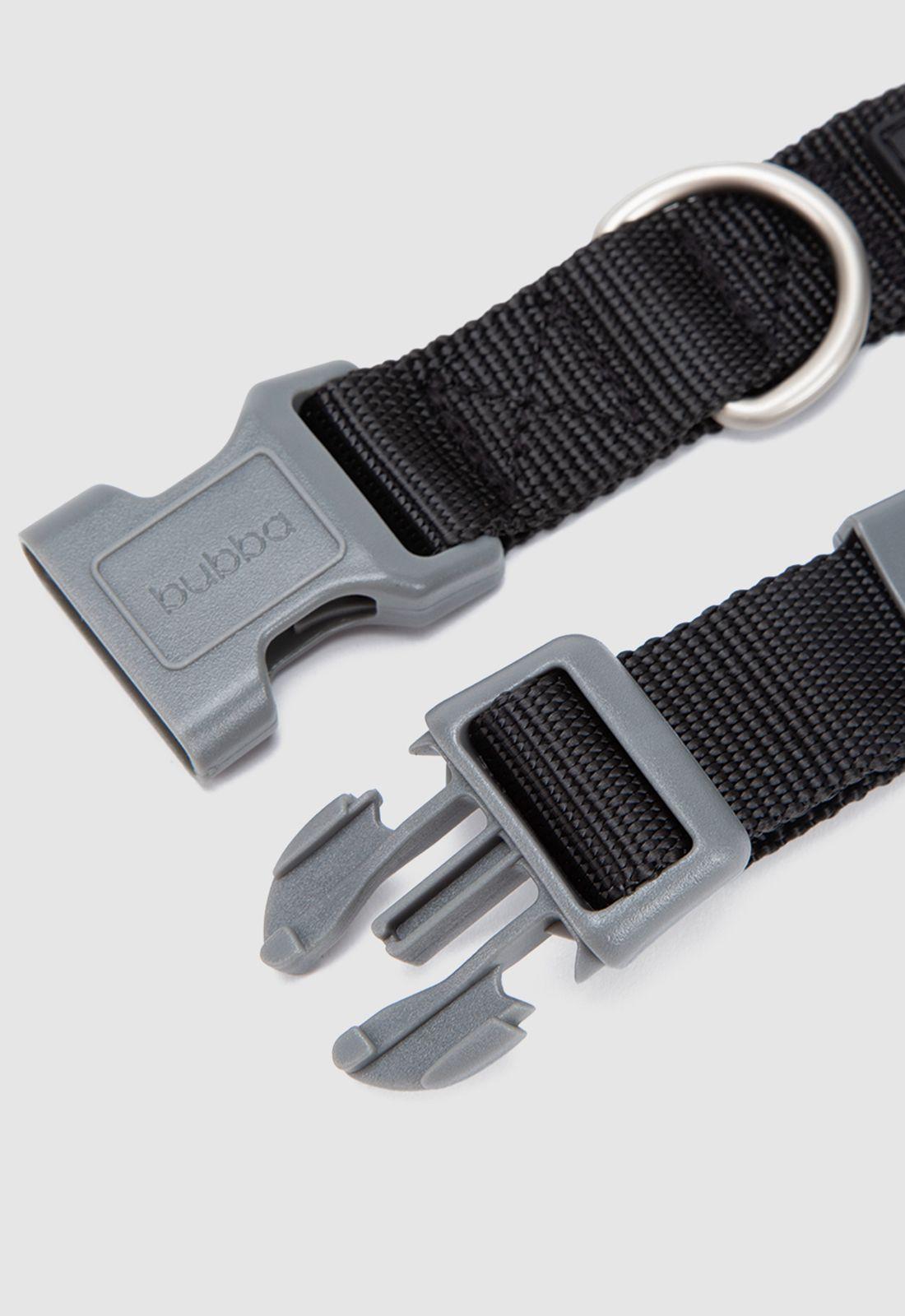 Collar Pets Collection Black Large Bubba Essentials-2