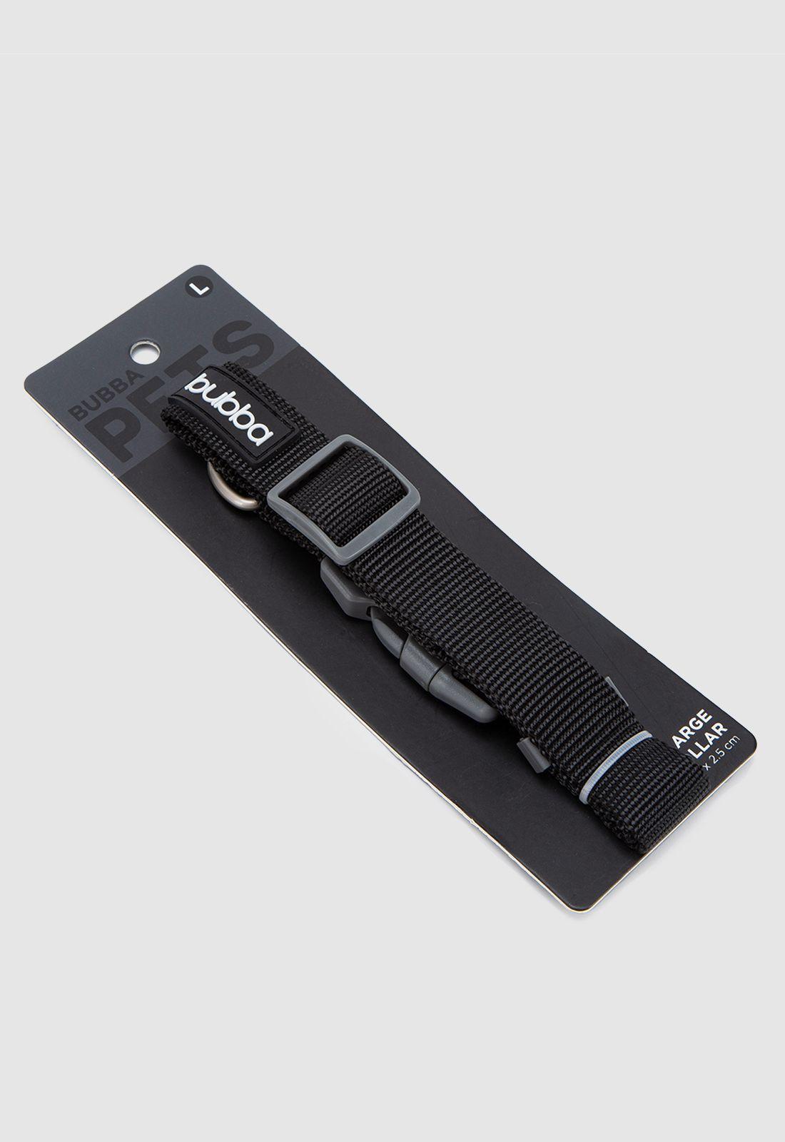 Collar Pets Collection Black Large Bubba Essentials-4