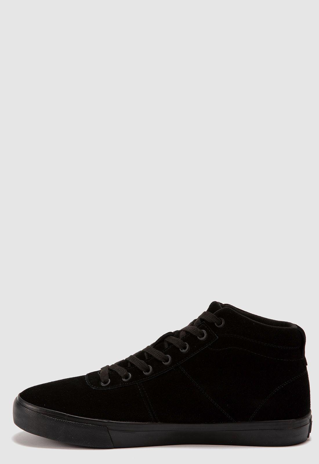 Zapatillas Brooklyn Suede Black Bubba-1