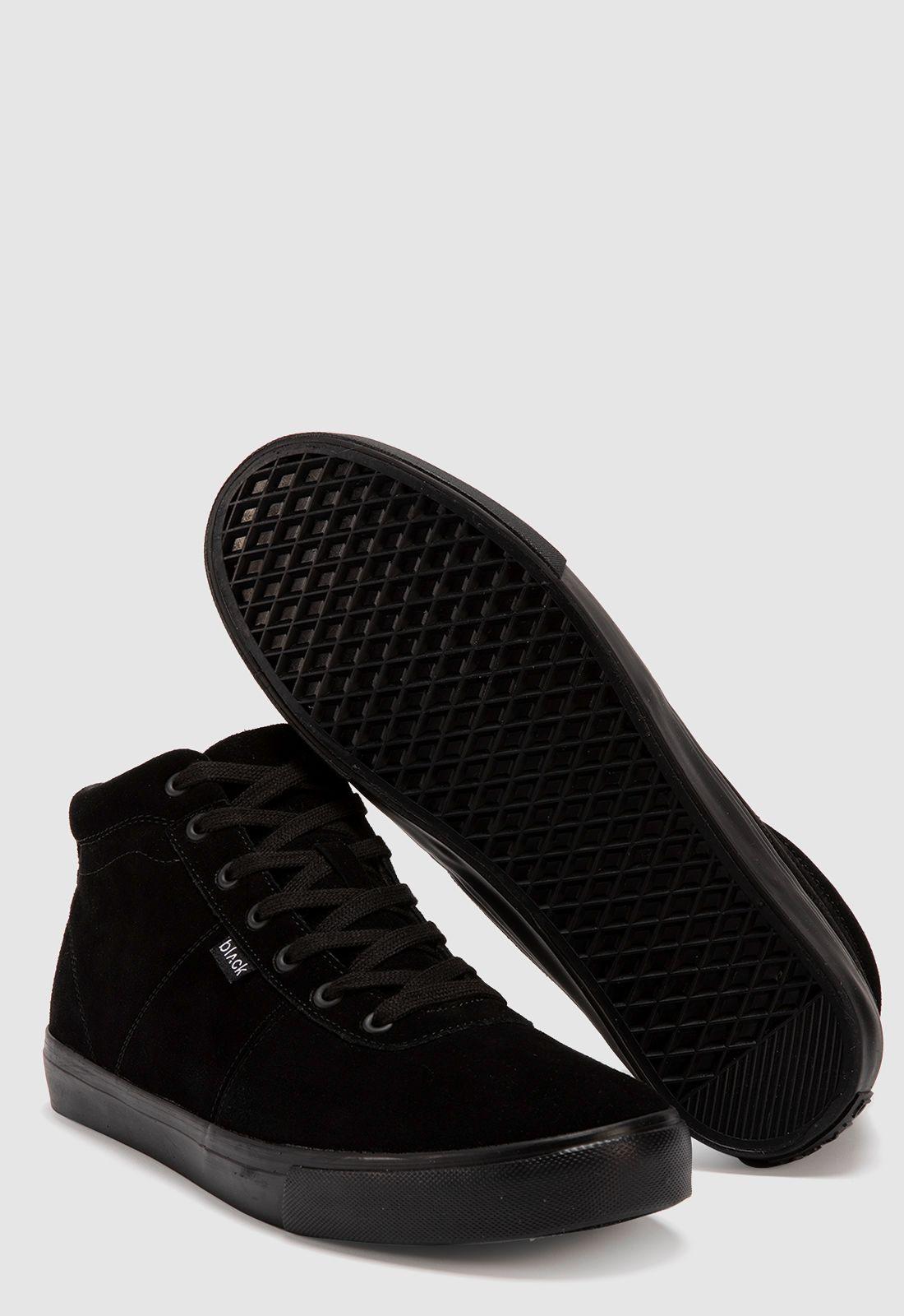 Zapatillas Brooklyn Suede Black Bubba-2