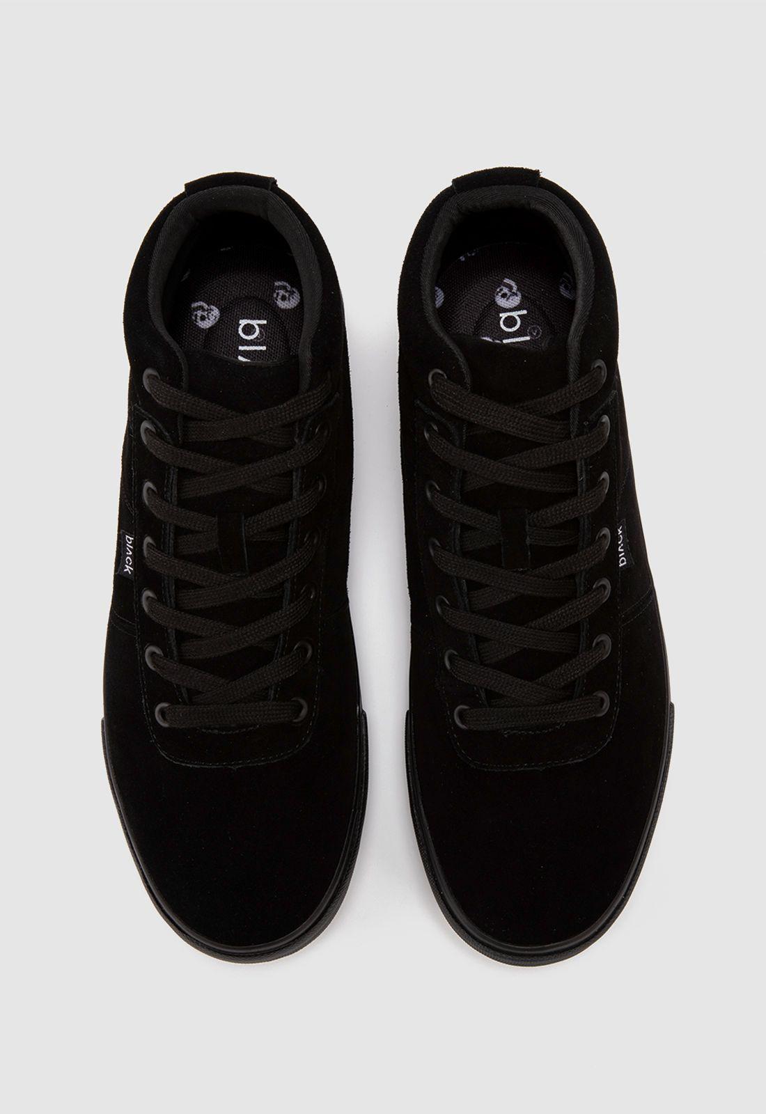 Zapatillas Brooklyn Suede Black Bubba-3