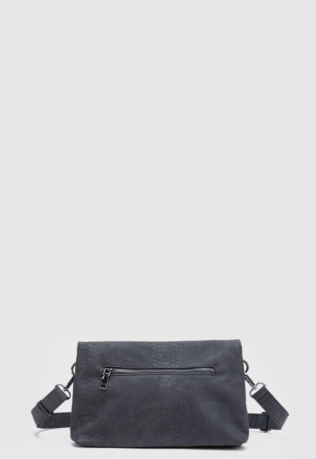Cartera Snake Black Black Bubba-3