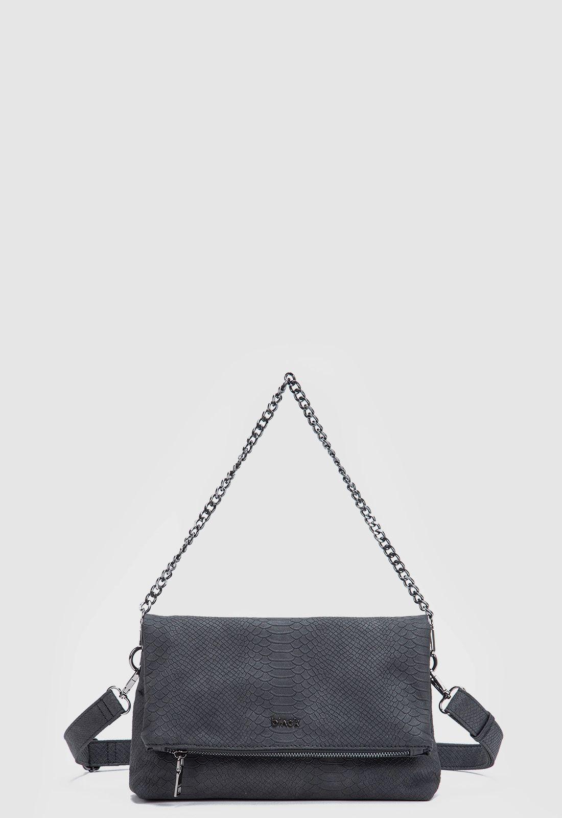 Cartera Snake Black Black Bubba-4