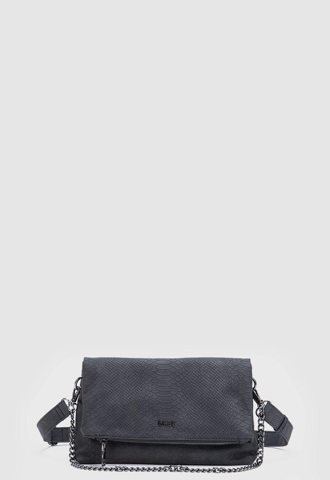 Cartera Snake Black Black Bubba-5