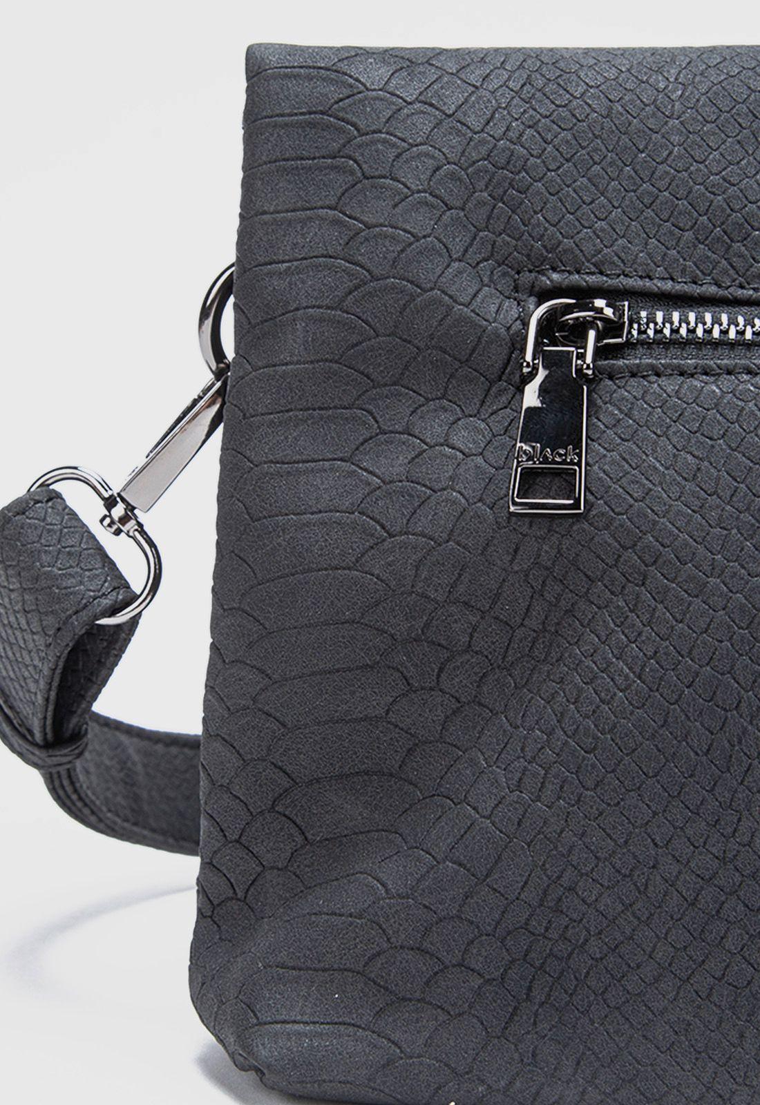 Cartera Snake Black Black Bubba-8