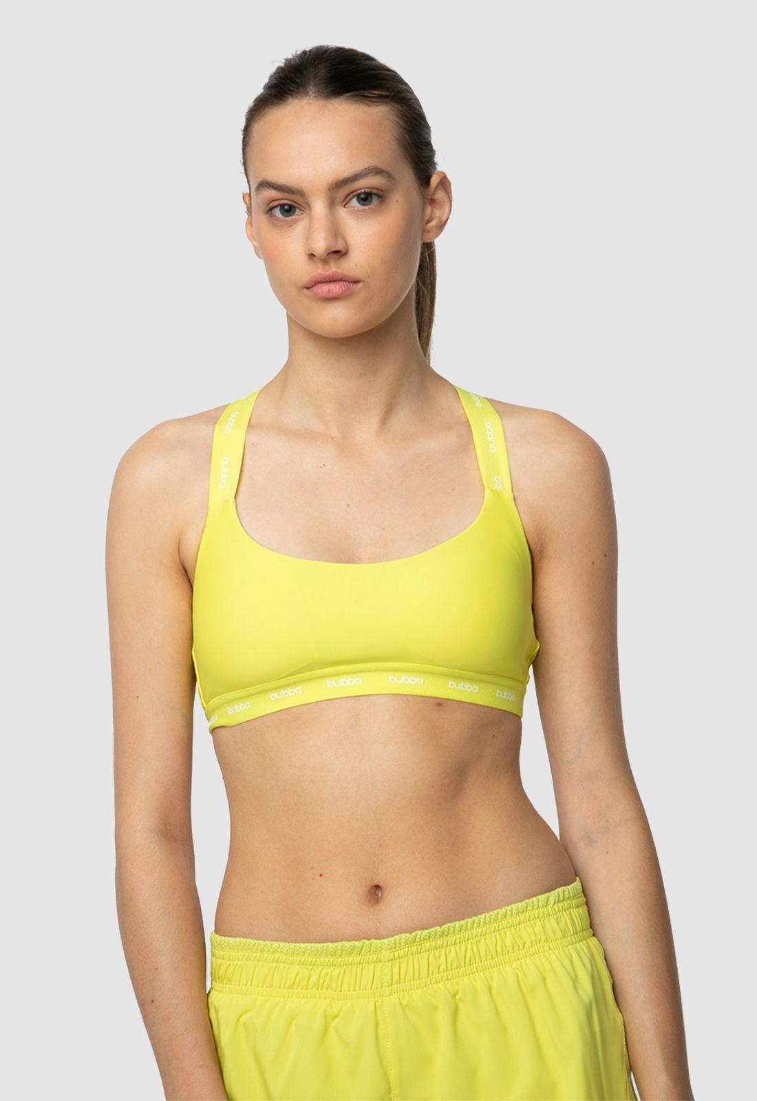 Sport Bralette Lime Bubba Essentials-0