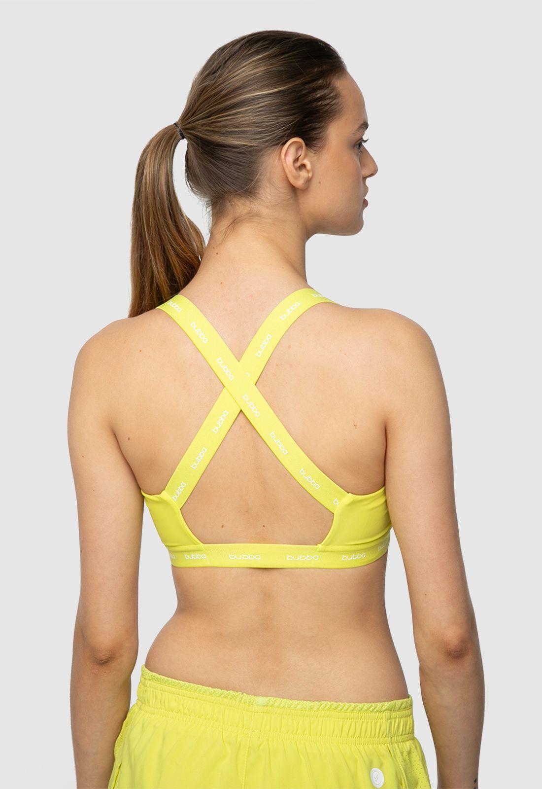 Sport Bralette Lime Bubba Essentials-2