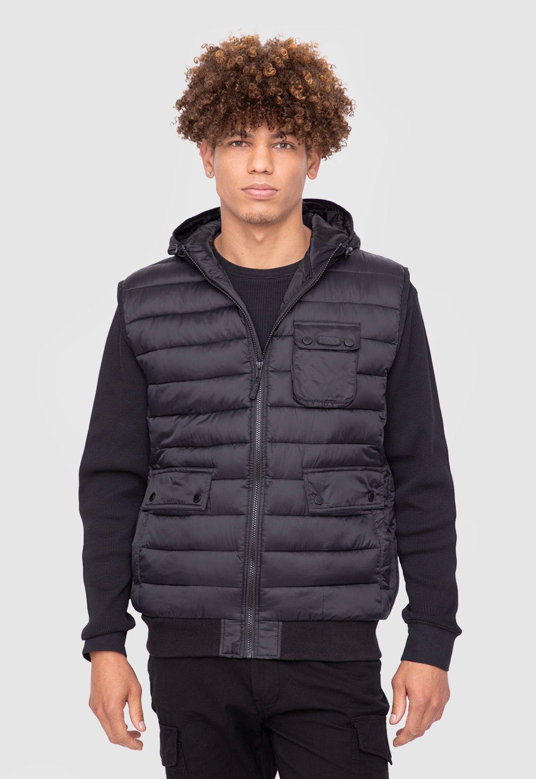 Sleeveless Parka Black  Black Bubba-0