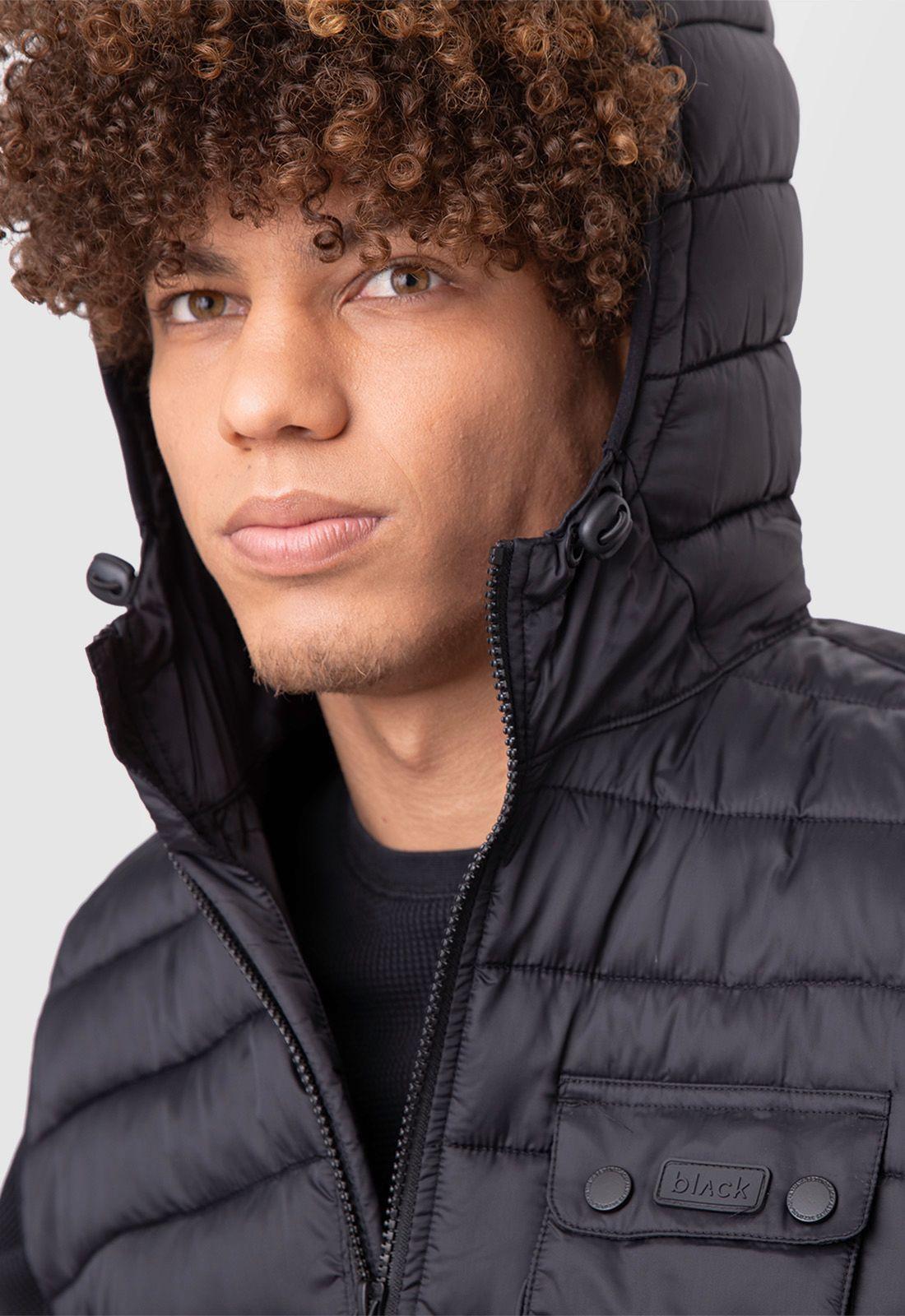 Sleeveless Parka Black  Black Bubba-3