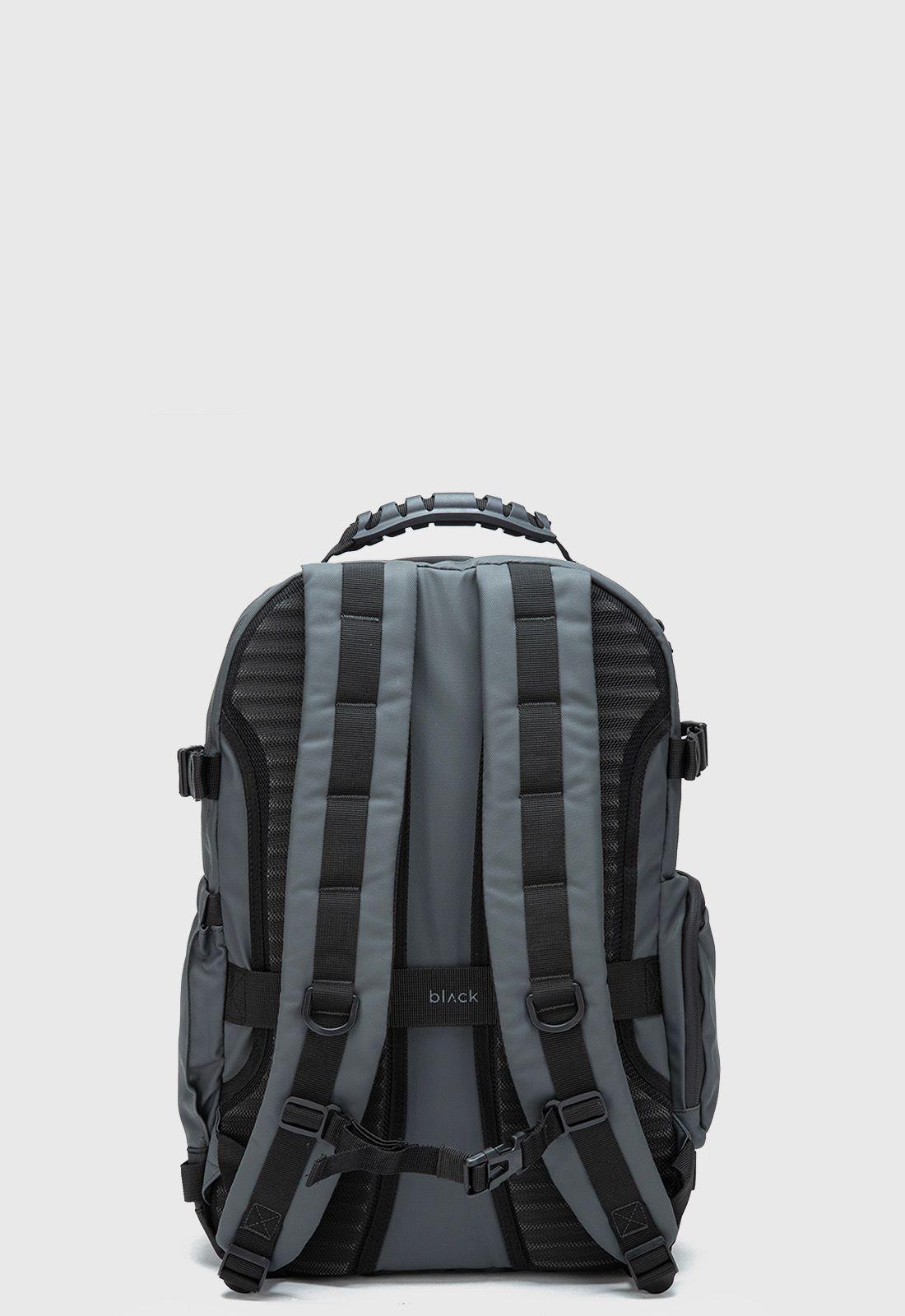 Mochila Cyrus Grey Black Bubba-3