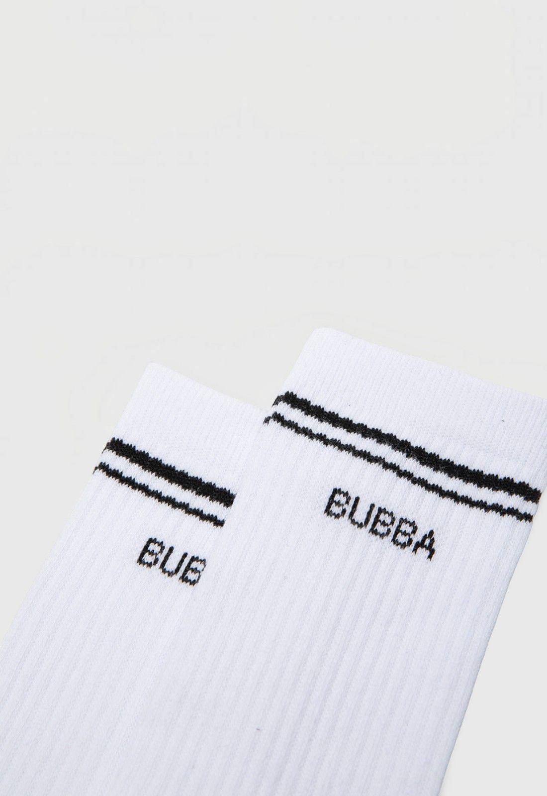Calcetin Largo Blanco Bubba Essentials-2