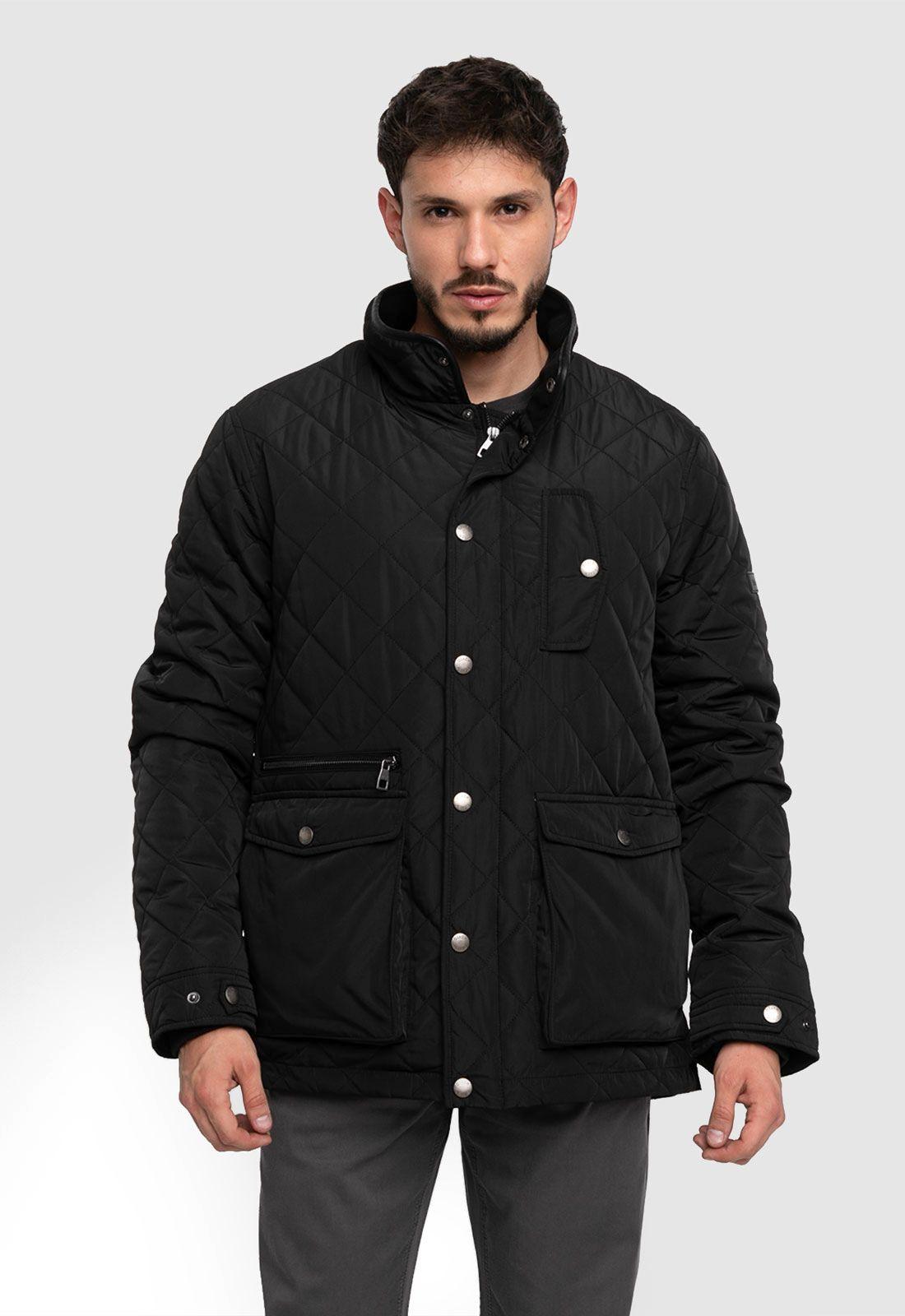 Quilted Jacket Black  Black Bubba-0