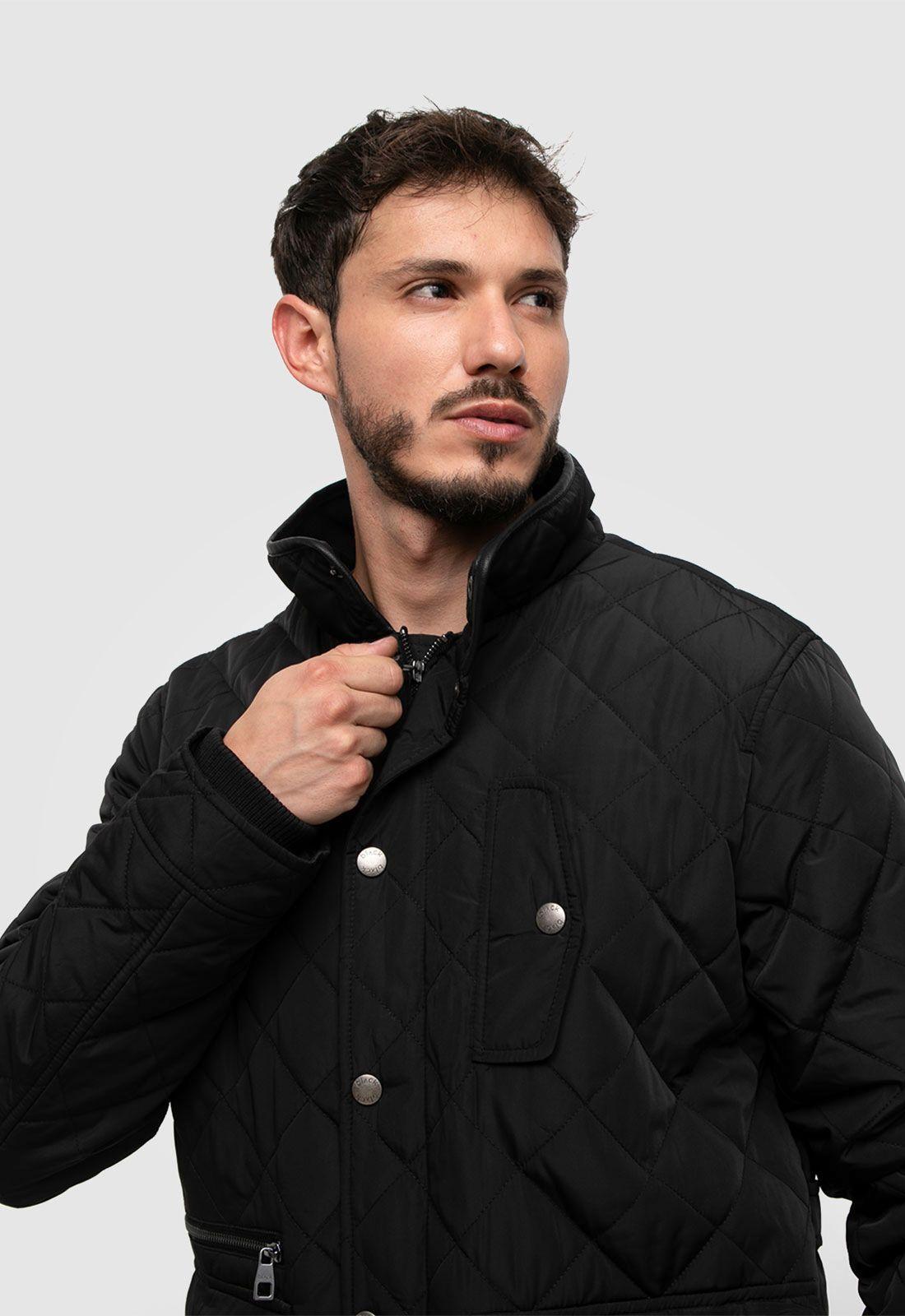Quilted Jacket Black  Black Bubba-2
