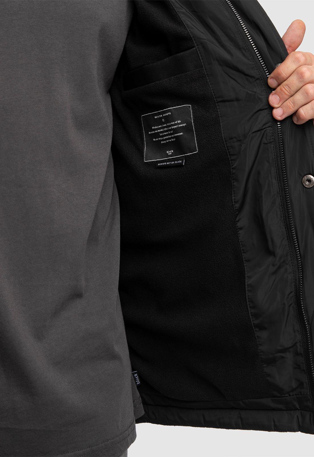 Quilted Jacket Black  Black Bubba-4