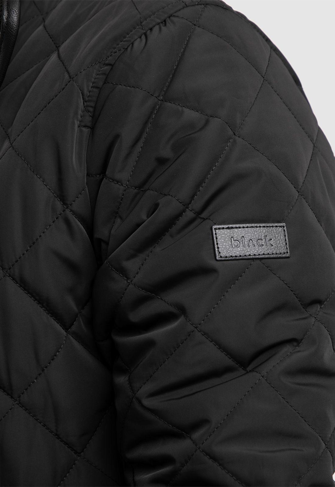 Quilted Jacket Black  Black Bubba-5