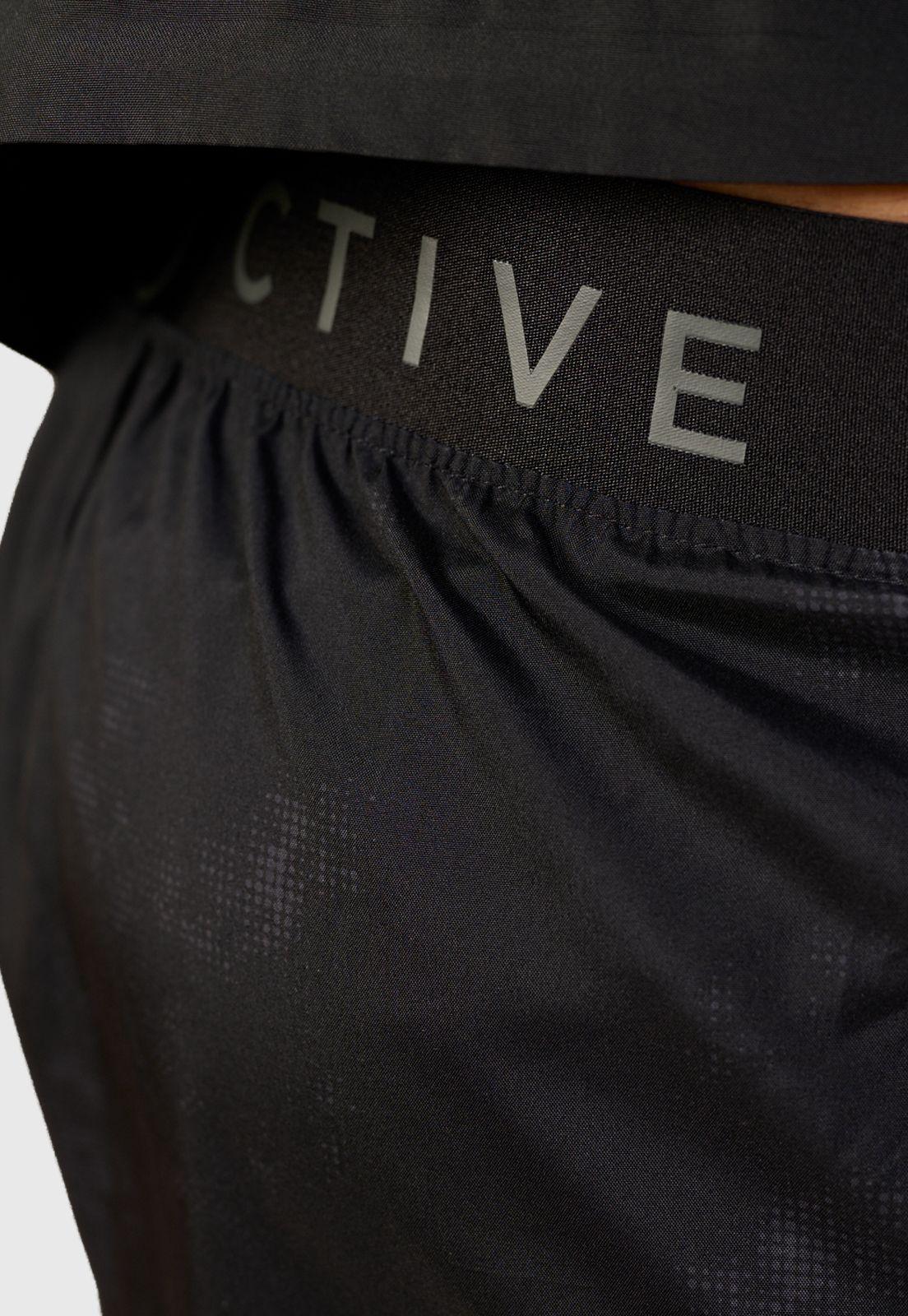 Active Short Digital Camo Black Bubba-2