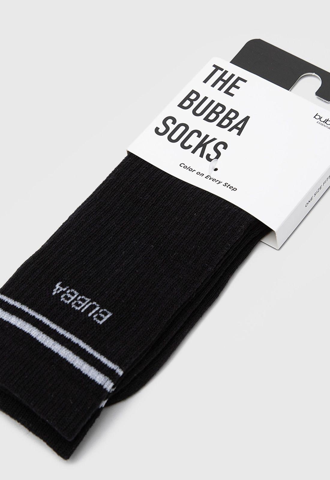 Calcetin Largo Negro Bubba Essentials-3