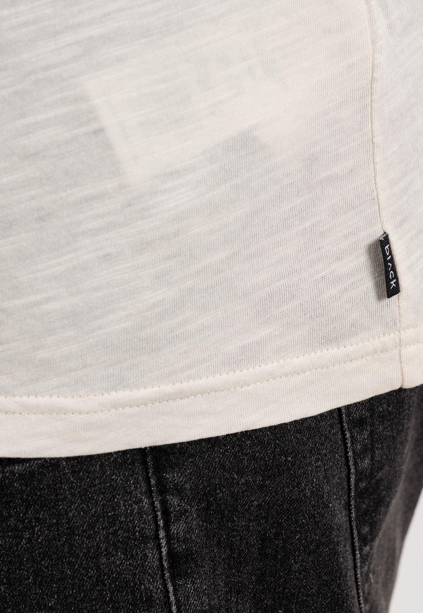 Essential Tee Organic Cotton Off White Black Bubba-1