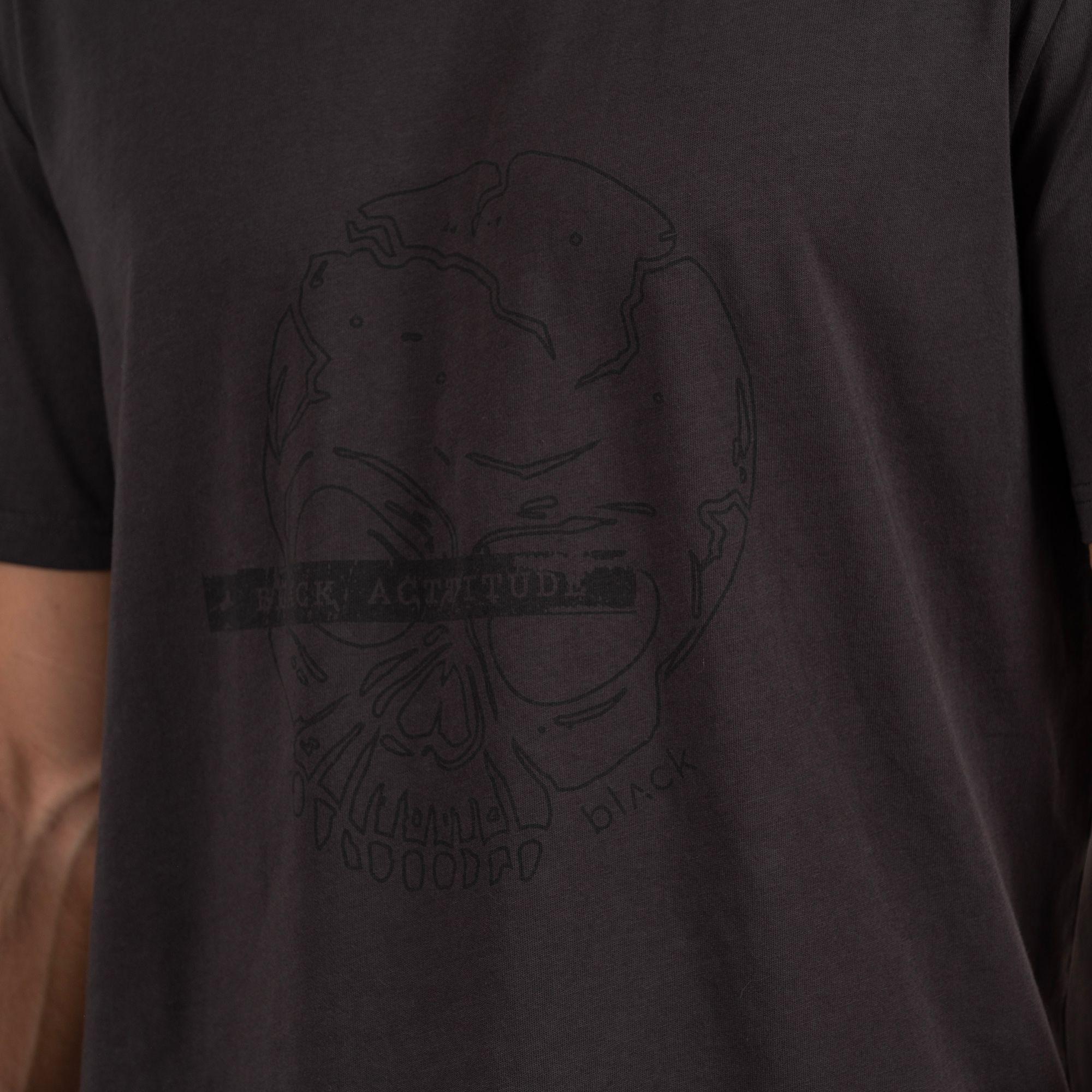 Tee Iconic Caravel Black Black Bubba-1