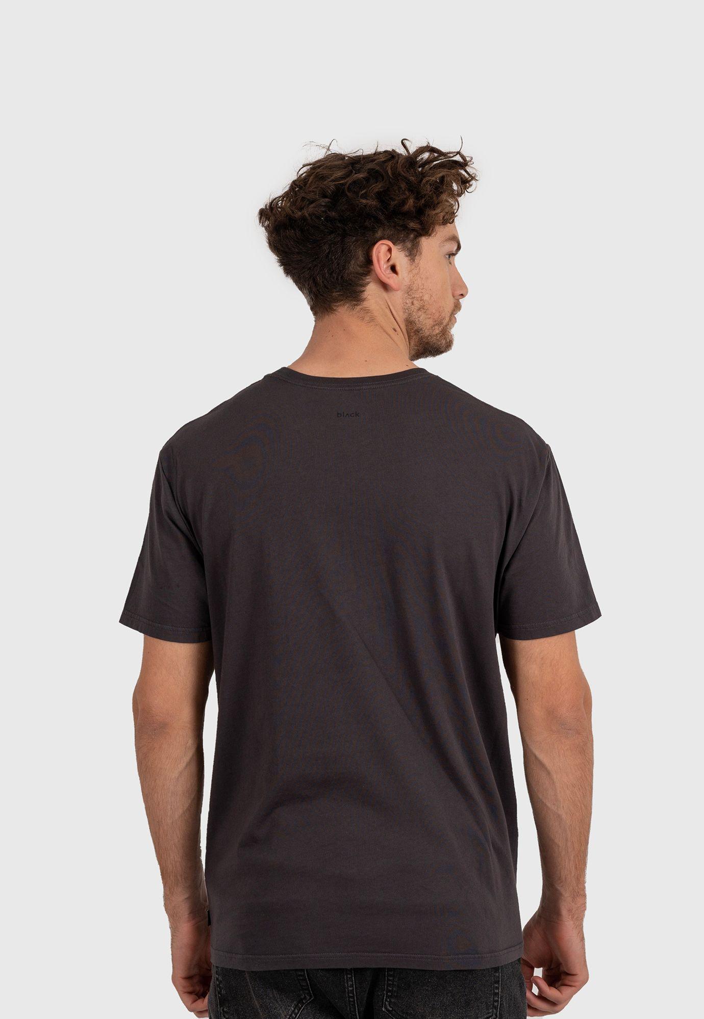 Tee Iconic Caravel Black Black Bubba-3