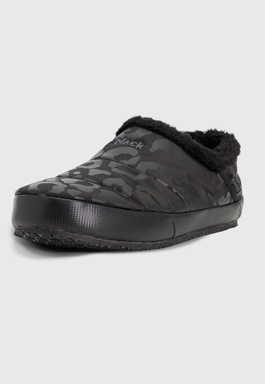 Pantuflas Animal Black Bubba-2