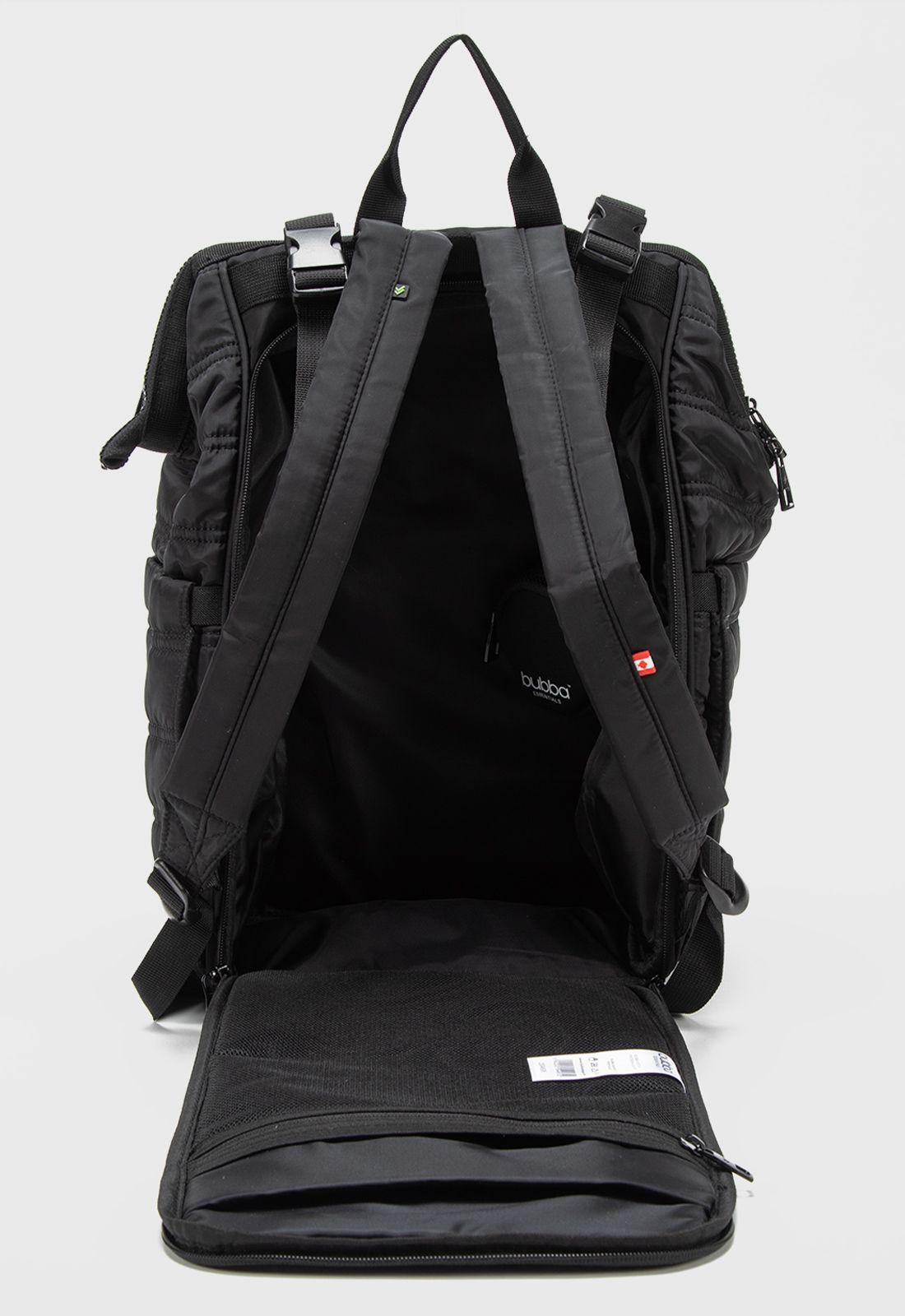 Mochila Maternal Black Bubba Essentials-5