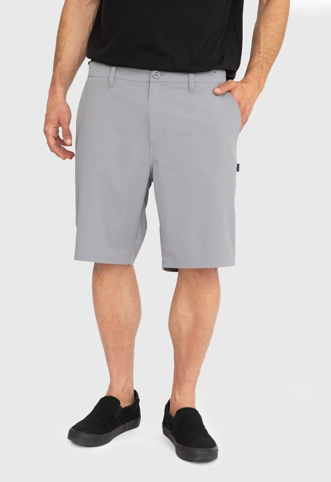 Short Spandex  Gris Black Bubba-1