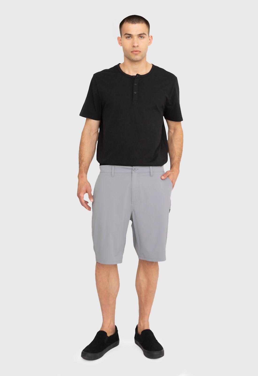 Short Spandex  Gris Black Bubba-5