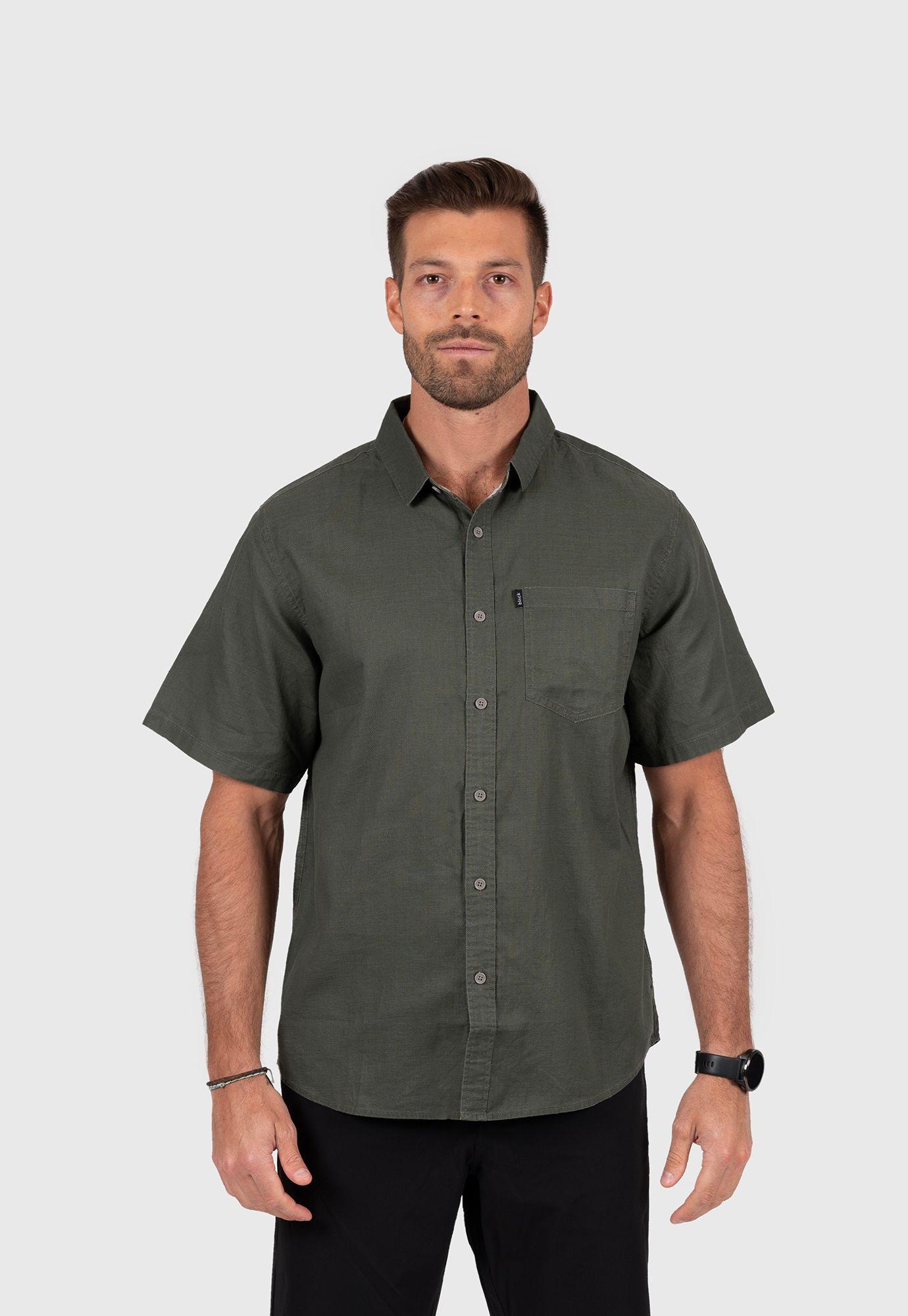 Cotton Shirt Grey  Black Bubba-0