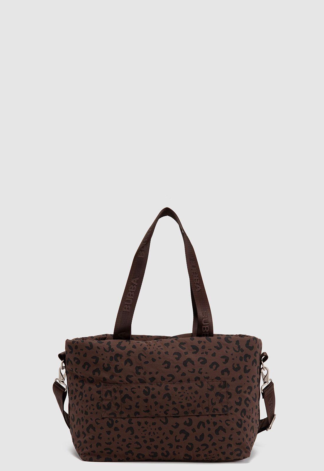 Tote Travel Essential Brown Cheetah Bubba Essentials-2