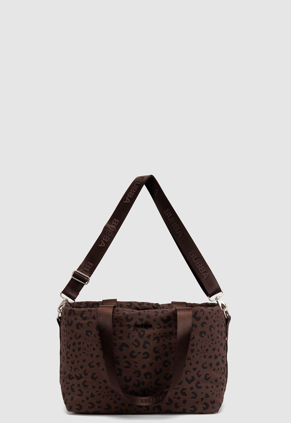 Tote Travel Essential Brown Cheetah Bubba Essentials-3