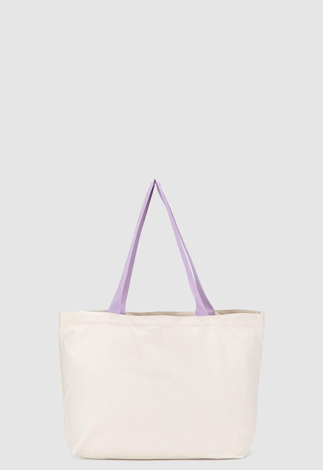 Shopping Bag Cotton White Bubba Essentials-2