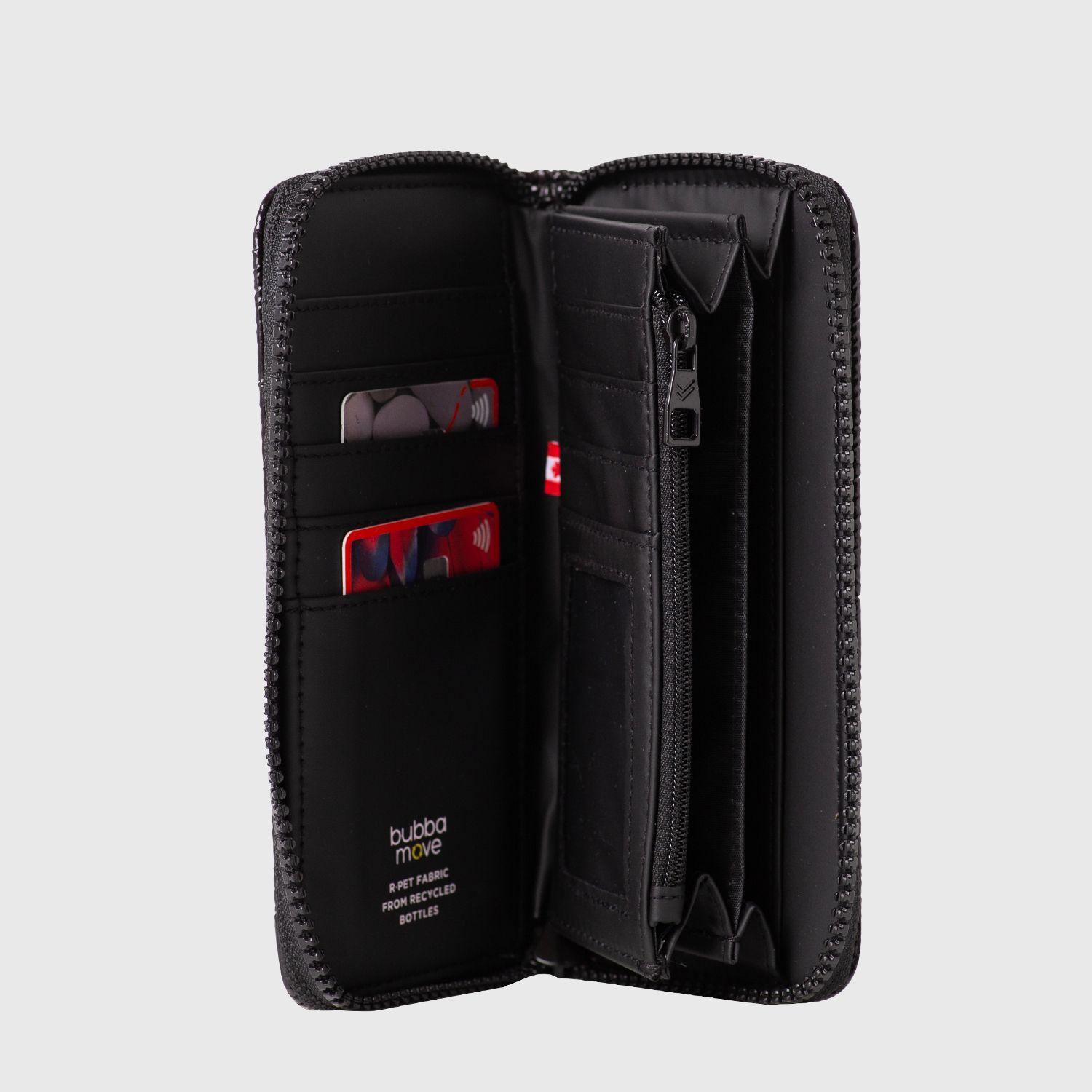 Billetera Classic Onyx Black Mini Rpet 2.0 Bubba Essentials-3