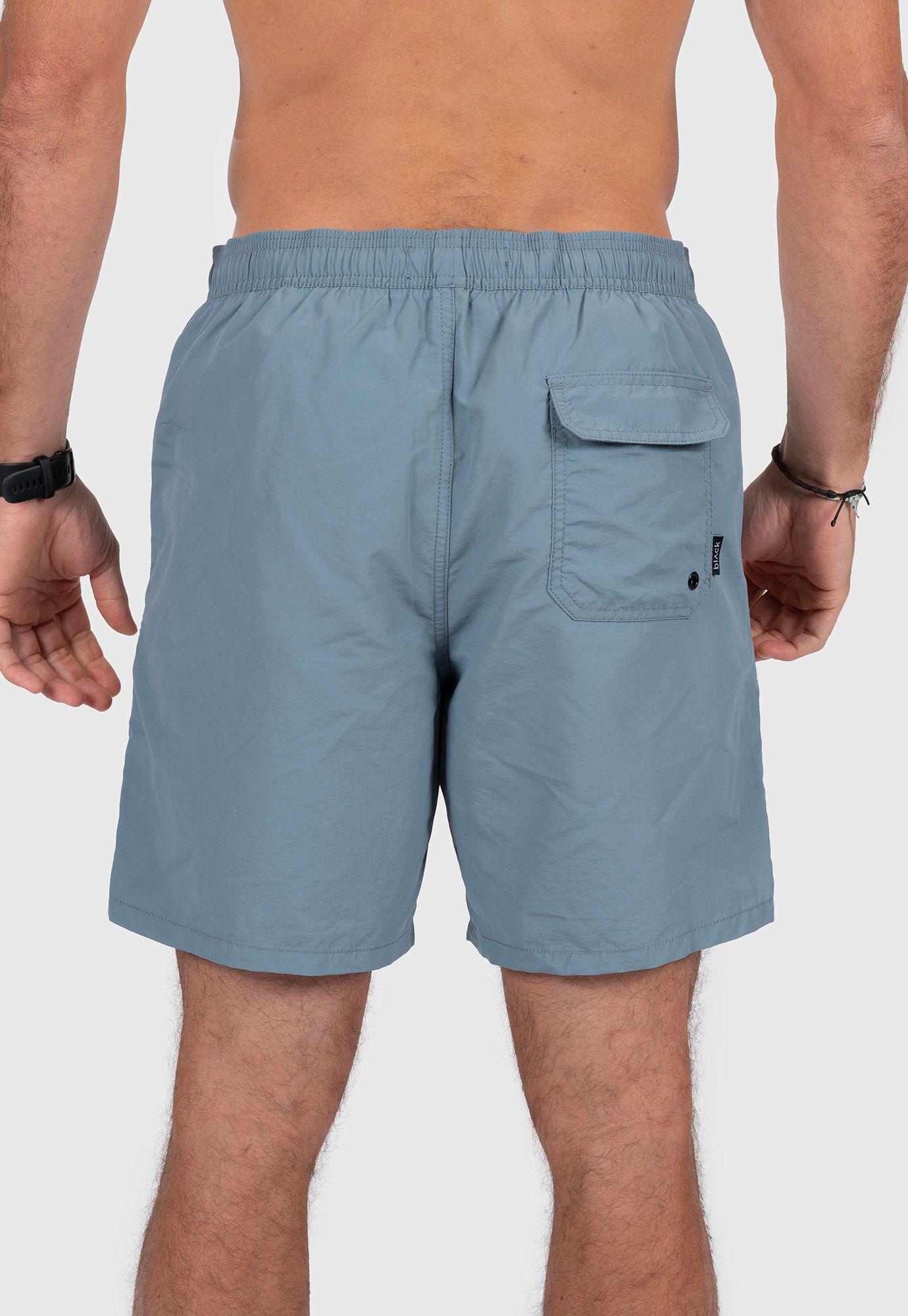 Swimsuit Cargo Light Blue  Black Bubba-2