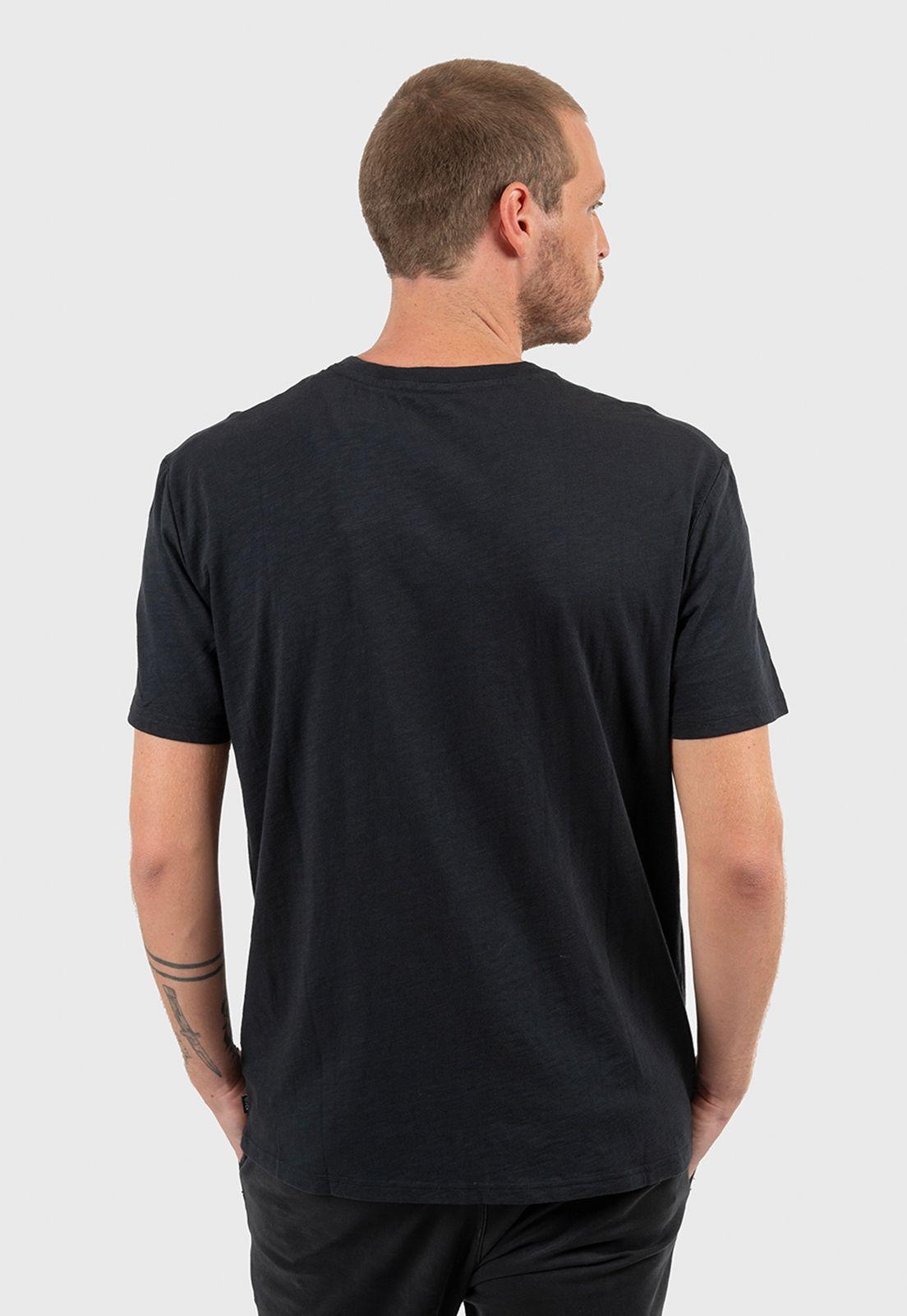 Essential Slub Tee Black Black Bubba-1