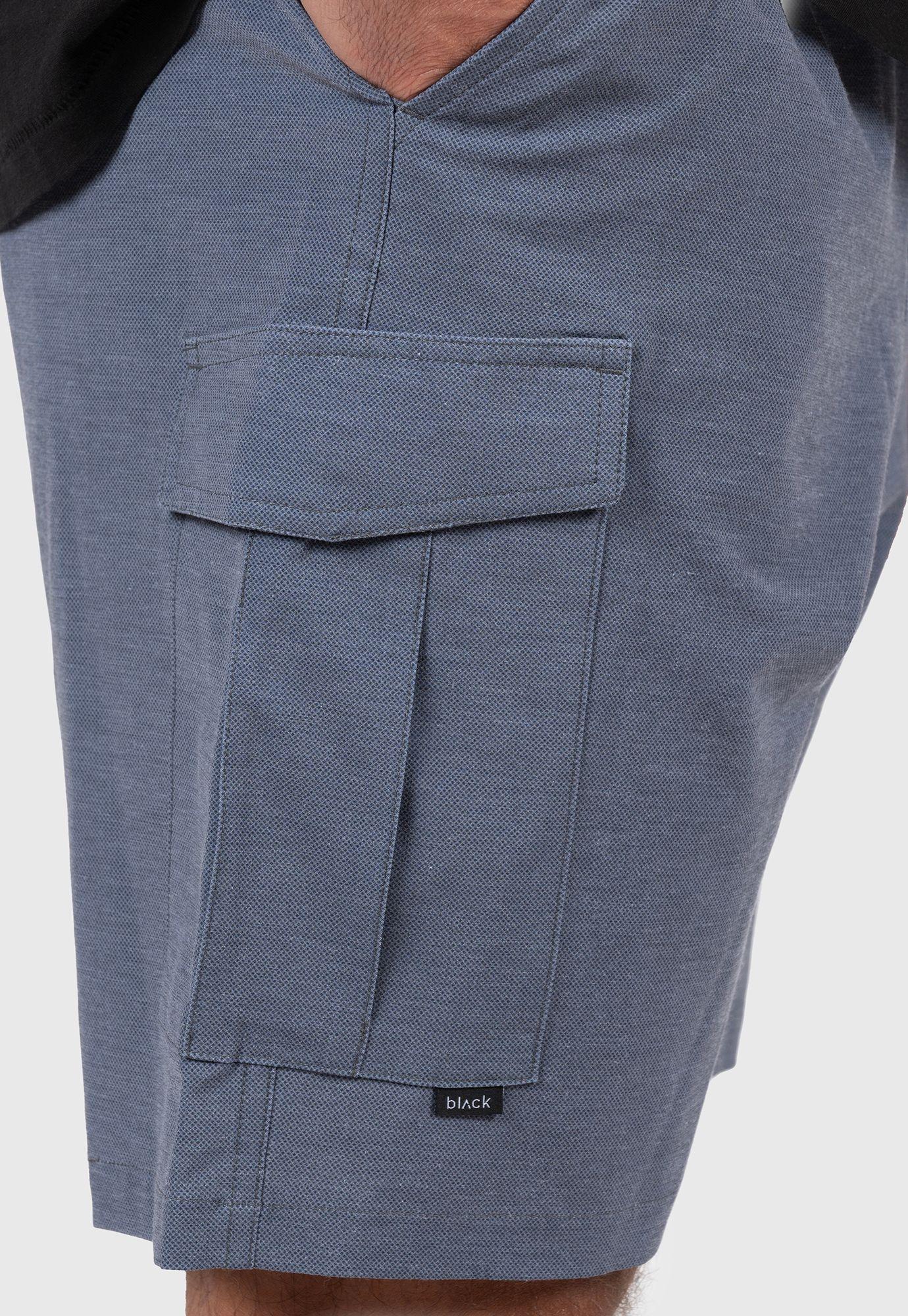Hybrid Short Light Grey  Black Bubba-1