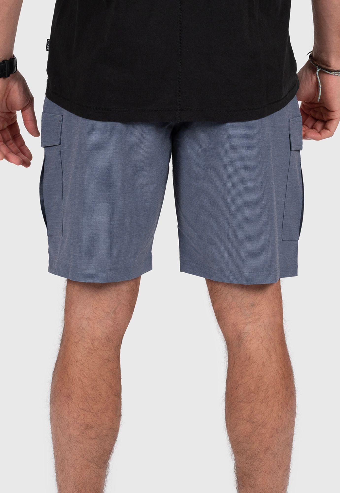 Hybrid Short Light Grey  Black Bubba-3