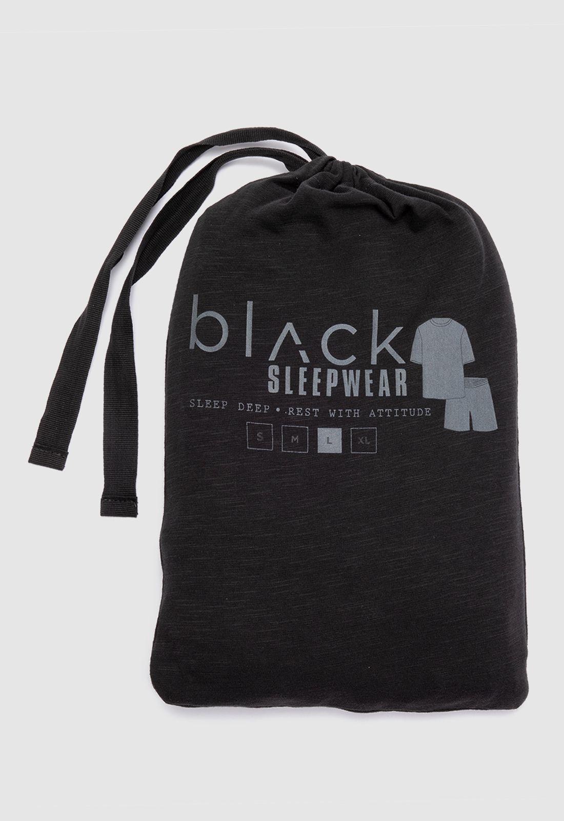 Sleeping Clothes Black  Black Bubba-6