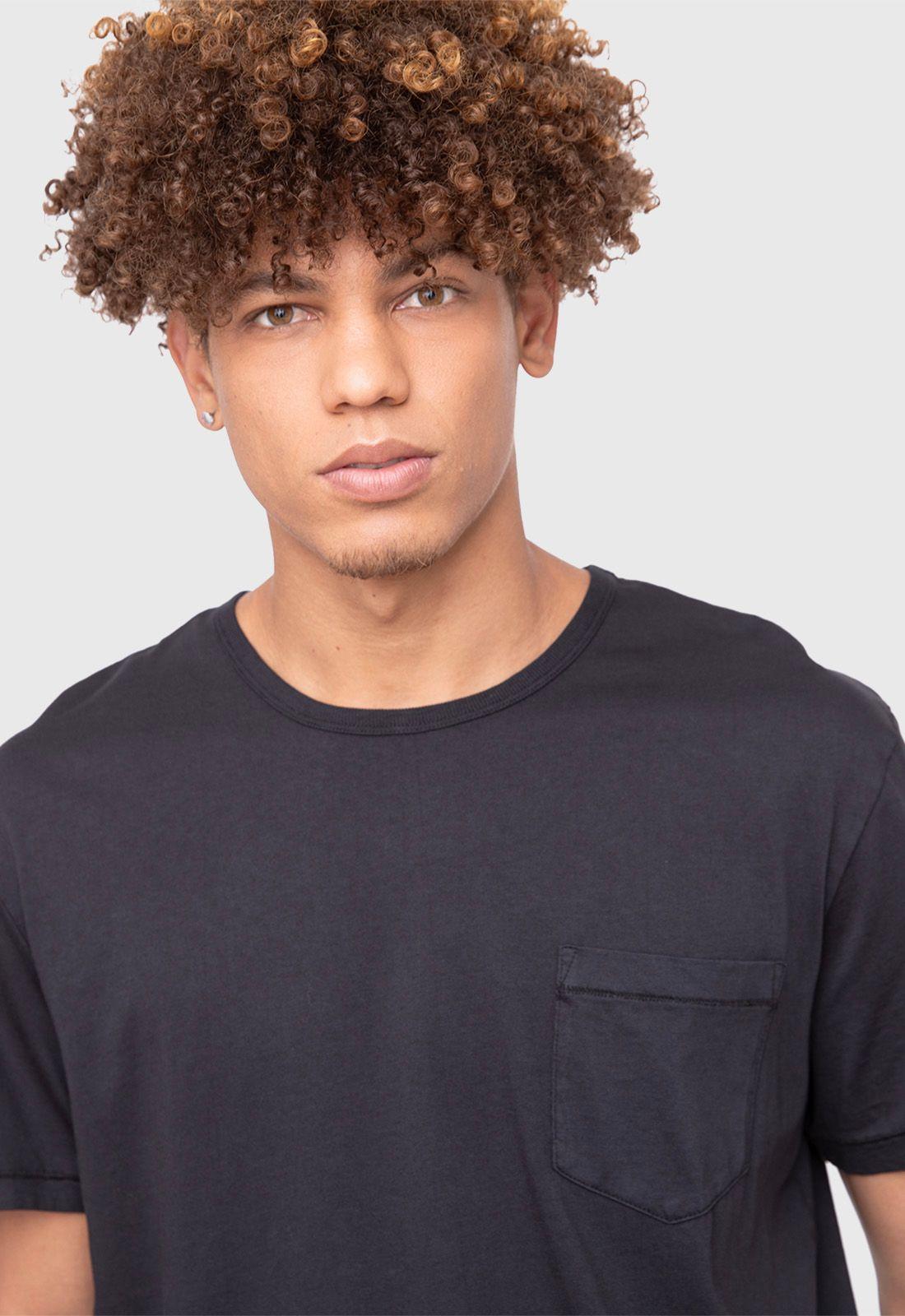 Organic Cotton  Tee  Black  Black Bubba-2