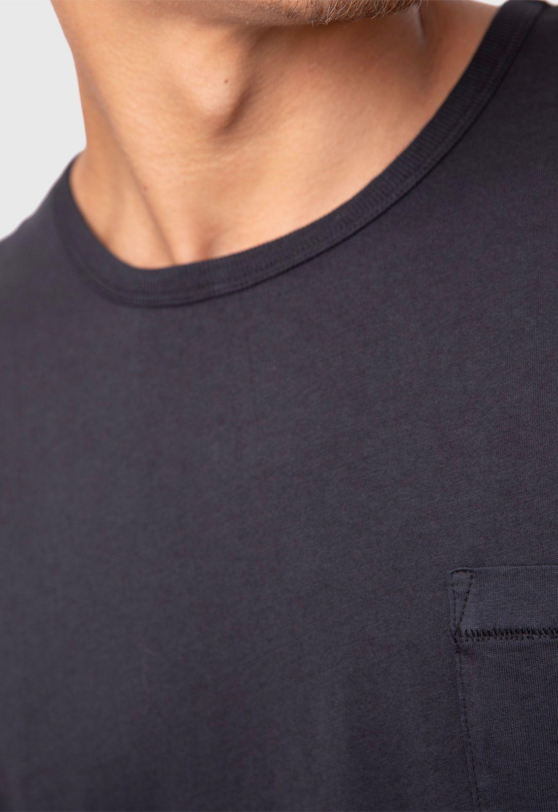 Organic Cotton  Tee  Black  Black Bubba-3