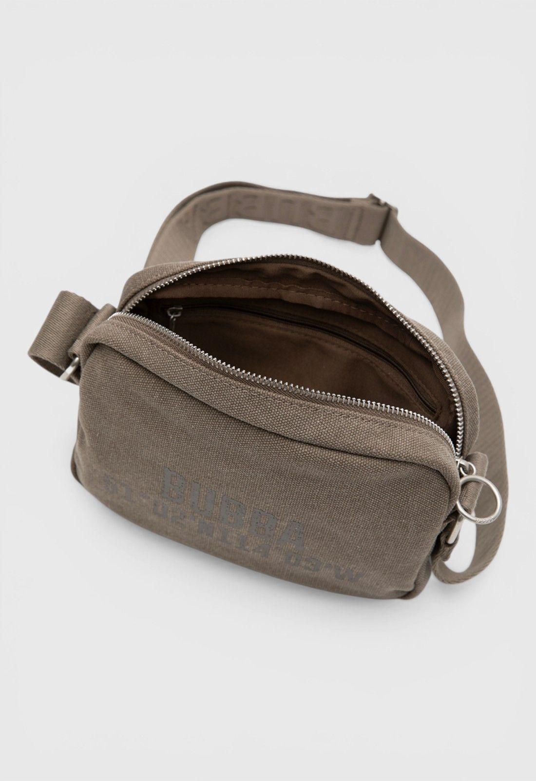 Cartera Long Tote Canvas Green Bubba Essentials-3