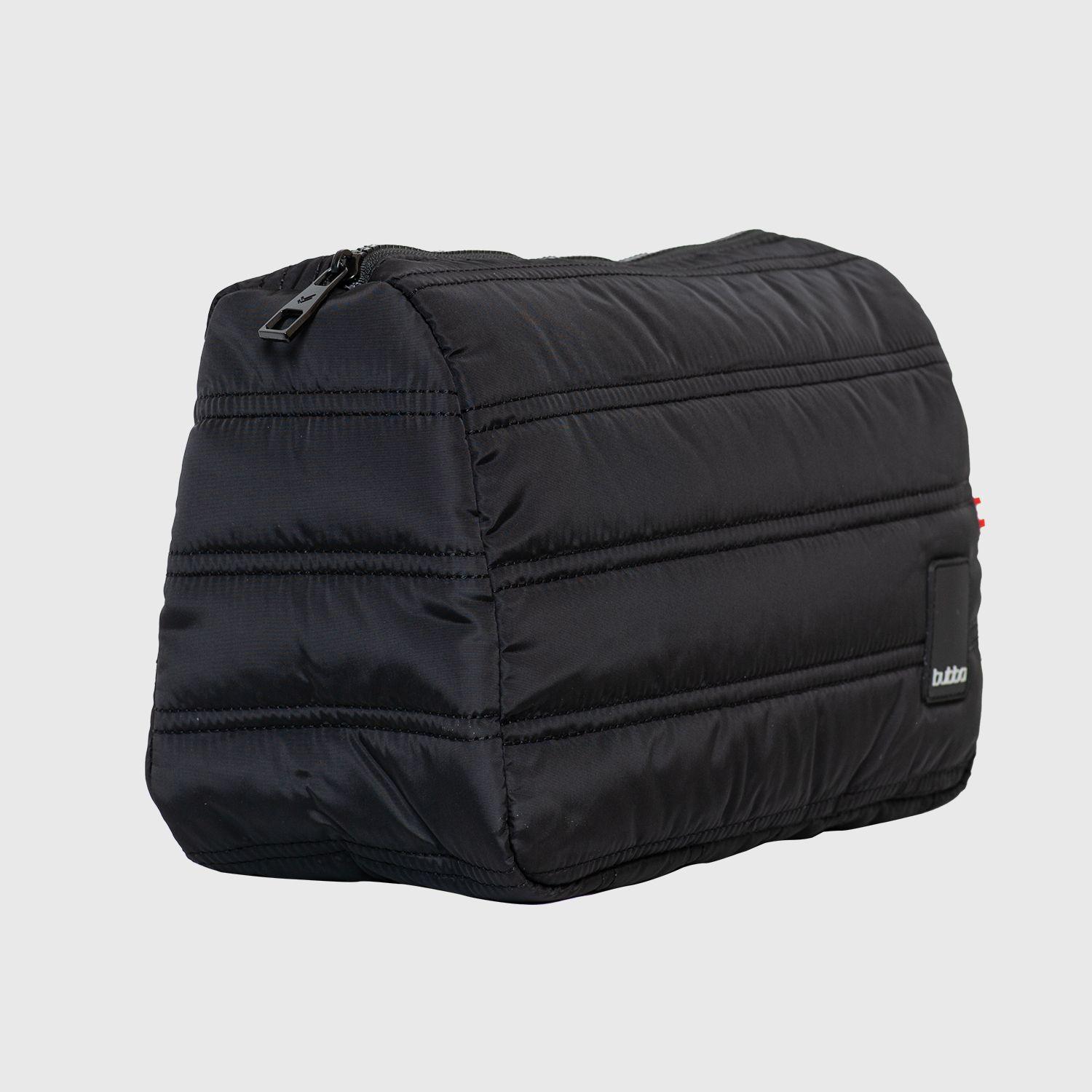 Cosmetiquero Matte Black Velvet Rpet Bubba Essentials-0