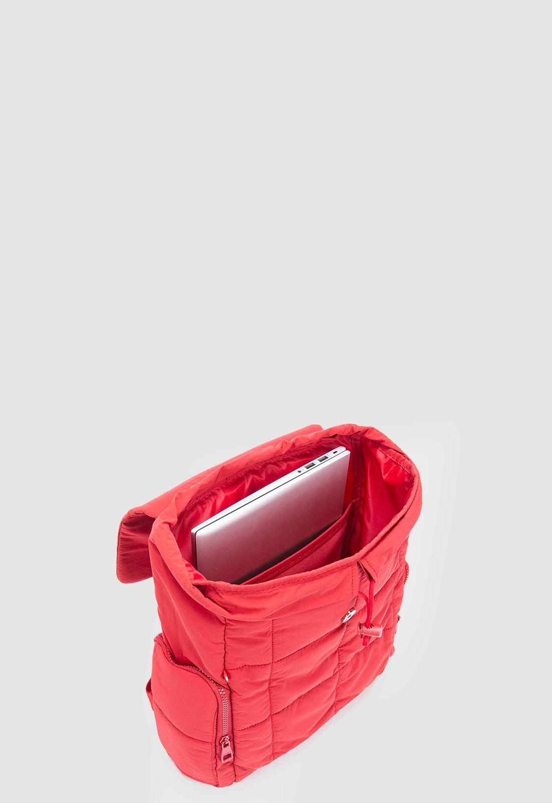 Backpack Puffer Red Bubba Essentials-5